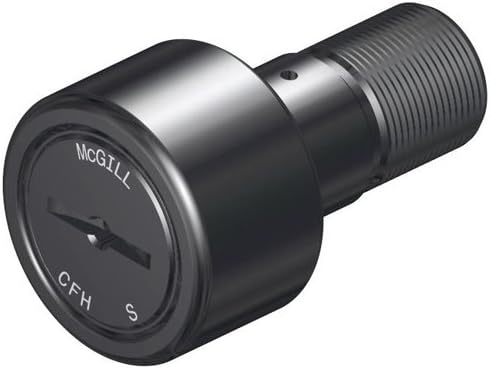 McGill CFH 1/2 S Flat Cam Follower - Heavy Stud Type - 0.5000 in Roller Dia, 0.3750 in Roller Width, 0.2500 in Stud Dia, 0.6250 in Stud Length, Flat