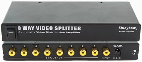SHINYBOW SB3706 1pkg COMPOSITE VIDEO DISTRIBUTION AMPLIFIER
