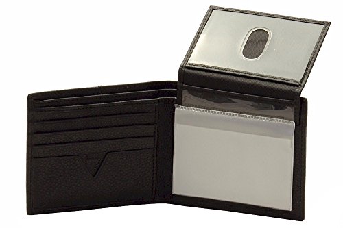 Guess Men's Monterrey Passcase Wallet, Black, One Size