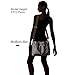 ToLFE Women Top Handle Satchel Handbags Tote Purse Shoulder Bag (Black)
