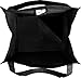 Simply Green Solutions - Reusable Grocery Bags, Wide Tote Bags with 20-Inch Reinforced Handle, Shopping Bags for Groceries, Reusable Gift Bags with Handles, 13 x 15 x 10, Pack of 10, Black