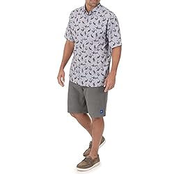 Guy Harvey Men's Short Sleeve Performance Fishing