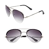 PRIVÉ REVAUX “The Warrior” Handcrafted Designer Aviator Sunglasses For Men & Women