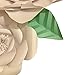 Little Miss Fairytale Two Pack Rose and Peony - Paper Flower Template Kit - Leaf Template Included - Paper Flowers Decorations for Wall - Make Unlimited Flowers