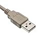 HUETRON USB Printer Cable for HP DeskJet F4480 with a Cable Tie