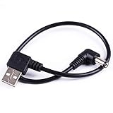 Green-utech 1ft (30cm) Angled Usb 2.0 a to 5.5/2.1mm Barrel Connector Jack Dc Power Cable