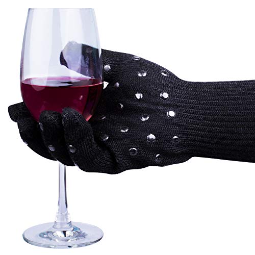 Oven Gloves with Fingers by Beets & Berry, Cooking Gloves Heat