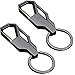 Car Key Chain TimeLogo Clip Stitch Cool Ring Hook Key Ring Business Gift for Men