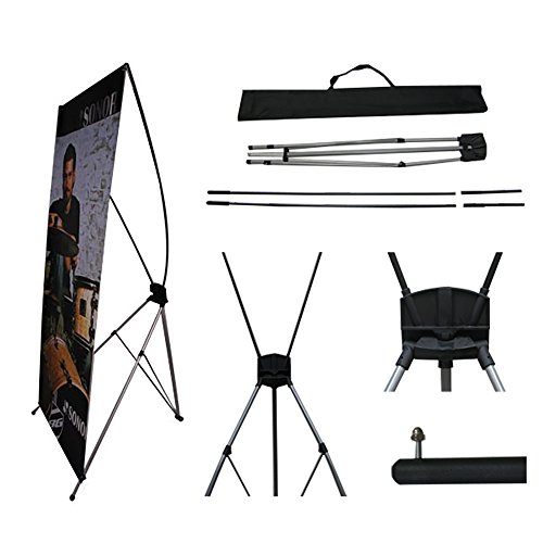 Tektrum Large 32 X 71 Inches Tripod X Banner Stand For Trade Show
