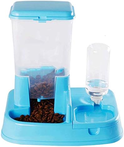 Weation Cat Supplies Cat Bowl Double Bowl Automatic Drinking Dog Bowl Automatic Feeding Device Pet Supplies Cat Basin Food Bowl Cat Food Bowl Automatic Feeding Hydration