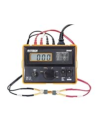 Extech Instruments Medidor milliohm con NIST