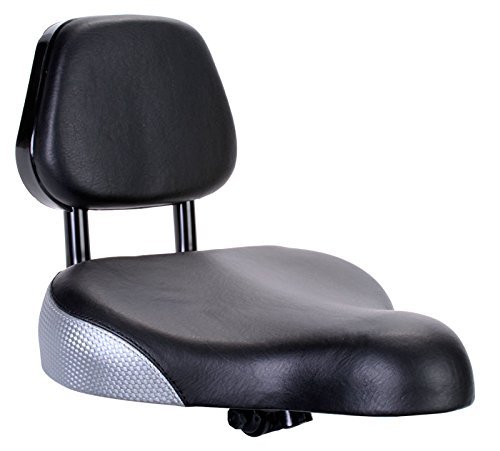 Sunlite Backrest Saddle, 9 x 11", Black (Certified Refurbished)