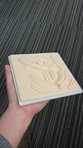 image for Doc Tools Pocket Size Single Layer Suture Pad Skin with 12 Wounds Sili