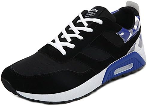 Men's New Light Weight Non-slip Walking Casual Athletic Comfort Running Shoes Sneakers(Blue EU44)