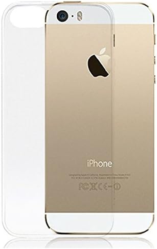 Casbay Apple iPhone 5/5s/SE Clear Phone Case Clear Crystal Rubber Plating TPU Soft Phone Case Shell Cover for Apple iPhone 5/5s/SE
