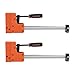 Jorgensen 12-inch Parallel Jaw Bar Clamp Set, Woodworking Clamps, Cabinet Master, 2-Pack