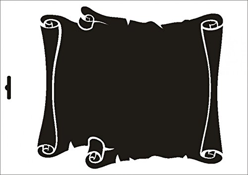 UMR-Design W-231 Parchment Textil- / wallstencil Size A4