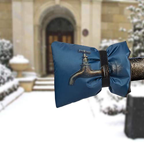 Outdoor Faucet Cover for Winter Freeze Protection Socks Insulation Covers Upgraded Medium Size