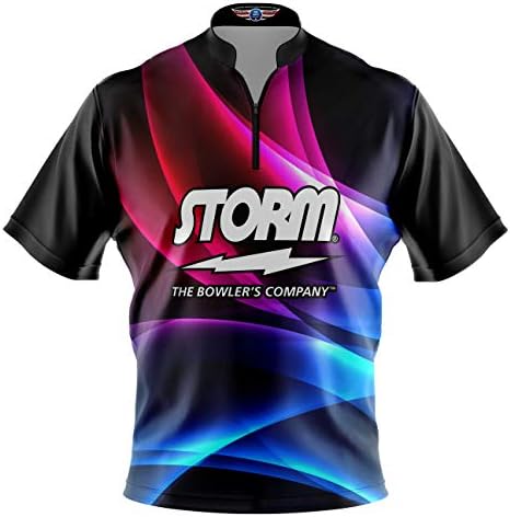 Logo Infusion Bowling Dye-Sublimated Jersey (Sash Collar) - Storm Style 0368ST
