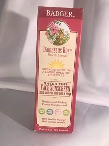 Badger Sheer Tint Face SunscreenSPF25