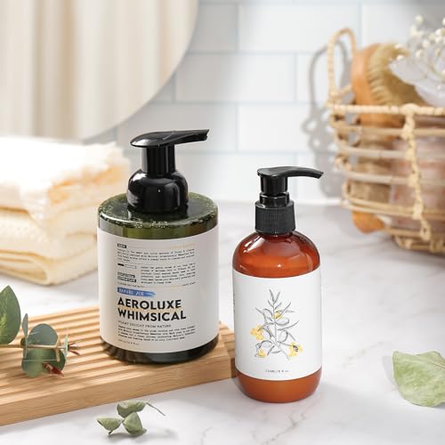 ROMIIE ZOI NATURA INDULGENCE FOAMING HAND SOAP – LUXURY HAND WASH SOAP FOR BATHROOM & KITCHEN – SOOTHING EUPHORIA OF HONEY & ALMOND – 500 ML / 16.8 FL OZ(PACK OF 2)