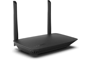 Linksys E5400 WiFi 5 Dual Band Router | 1,500 Sq. ft Coverage | 10+ Devices | Parental Control, Guest WiFi | Speeds (AC1200) 1.2Gbps