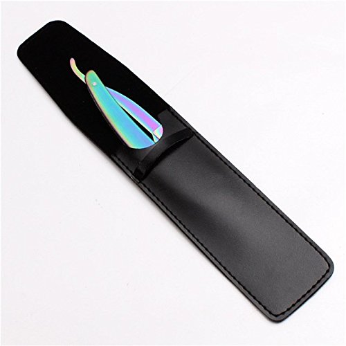 Generic 14x2cm Mr Rabbit Men Straight Barber Edge Steel Razor
