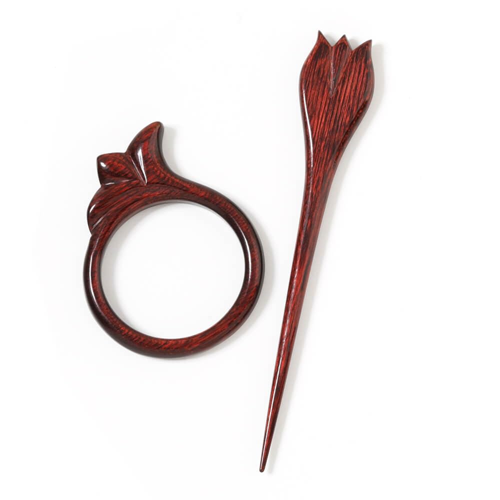 KnitPro Flora Shawl pin Tulip - 3pcs, Symfonie
