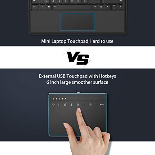 Seenda Touchpad Trackpad, External USB High Precision Trackpad with