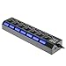 7-Port USB Hub with ON/Off Switch, Black