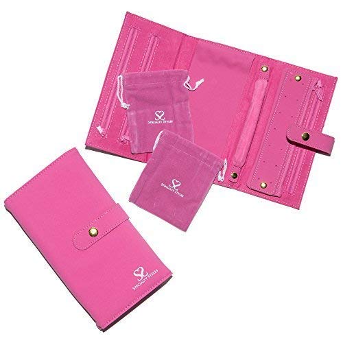 Specialty Styles Travel Jewelry Case Jewelry Organizer With 2 Pouches
