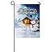 Garden Flag Christmas Winter Holiday with Decorative Double Sided Snowman House Flags 12x18 inch