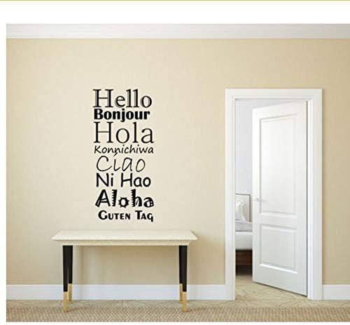 Cflegend Hola Bonjour Familia Bienvenido Cotizaciones De Pared