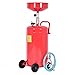 Goplus 20 Gallon Portable Waste Oil Drain Tank Air Operated Heavy Duty Height Adjustable (Height 44.5