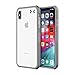 Under Armour Phone Case | for Apple iPhone Xs Max | Under Armour UA Protect Verge Case with Rugged Design and Drop Protection - Clear/Graphite/Gunmetal