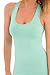 90 Degree By Reflex - Power Flex Racerback Tank Top - Mint Large