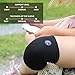 KARM Kids Knee Brace Sleeve - Youth Knee Compression Sleeve for Kids, Child - Support for Pain, Sports, Football, Basketball, Gymnastics, Recovery, Boys & Girls (Black)