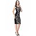 Noctflos Women's Classic Retro Work Bodycon Business Sheath Dress