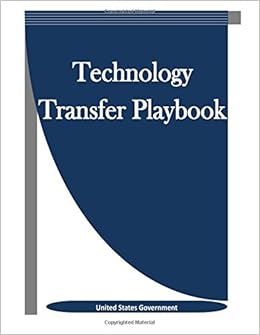 Amazoncom Technology Transfer Playbook 9781514864913 - 