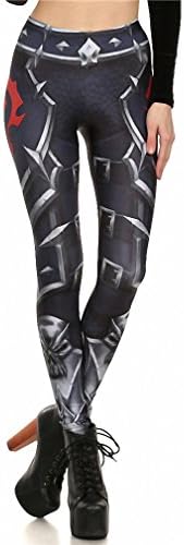 New Women Leggings Spring Summer WOW OF THE HORDE Leggins Printed Woman Legging Women Pant KDK1527 S