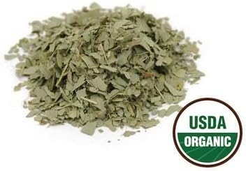 USDA Organic & Kosher Certified Dried Eucalyptus Globulus Leaf Cut Sifted 4 oz(1/4 lb)