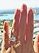 espere CZ Paved Stackable Eternity Ring Wedding Band in Silver Size 7