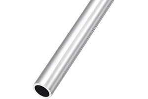 METALLIXITY 6063 Aluminum Tube (16mm OD x 13mm ID x 300mm L), Aluminum Round Tubing - for Home Furnishing, Machinery, DIY Handicraft
