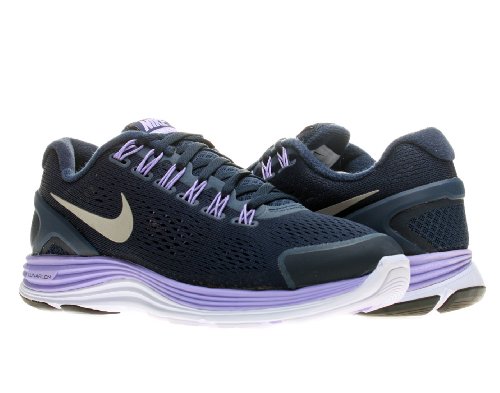 Womens Nike Lunarglide Size 12 Obsidian Reflect Silver Medium