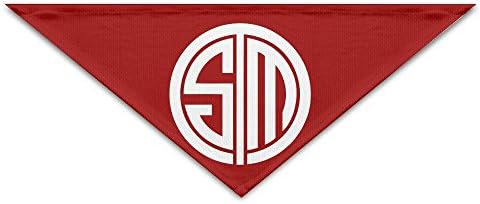 HAOYANG Team SoloMid Logo Pet Dog Cat Puppy Bandana Bibs Triangle Head Scarfs Accessories