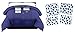 Doctor Who Tardis Comforter & White Tardis Sheets Bedding Set - Size Queen
