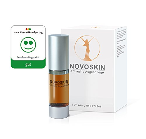 Augenpflege Serum von NOVOSKIN - NOVOSKIN Antiaging Augenpflege Serum mit Hyaluronsäure, speziellem Matrikine Komplex, Panthe
