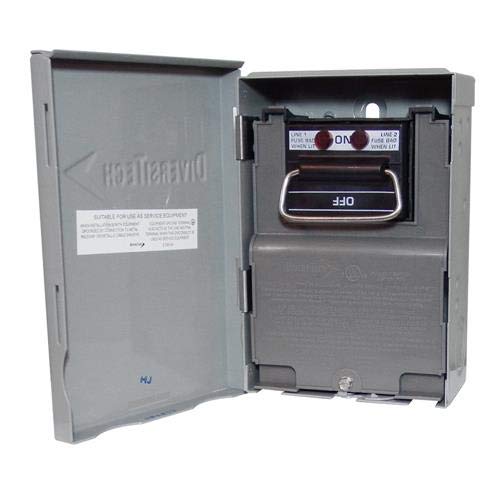 Diversitech Dds60 Fusible Pullout Heat Pump Disconnect With 2 45 Amp Fuses Included Amazon Com Industrial Scientific