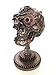 Steampunk Skull on Gear Stand Statue