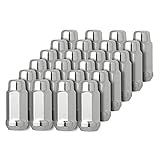 DPAccessories D3419-2305/24 24 Chrome 14x2 Closed End XL Bulge Acorn Lug Nuts - Cone Seat - 13/16